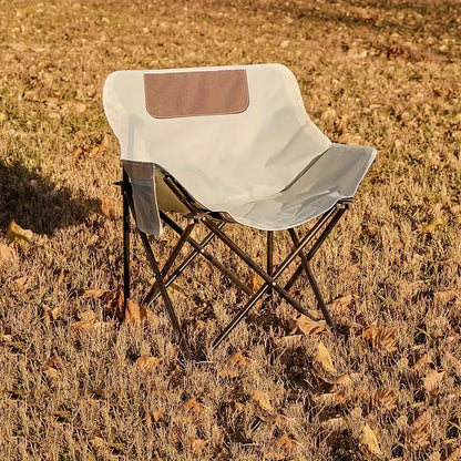 Foldable Lightweight Camping Chair With Pocket & Carry Bag