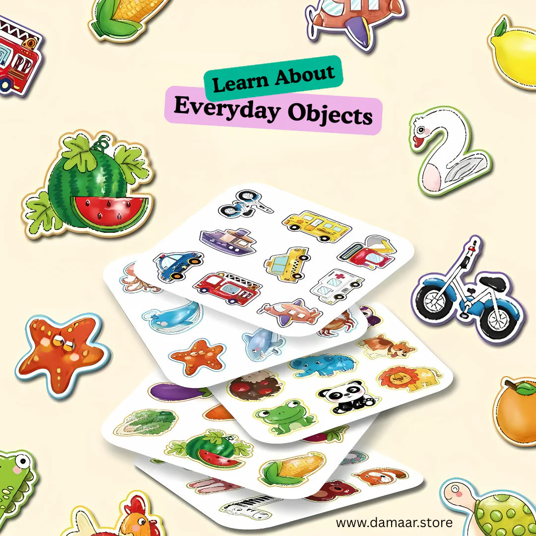 Reusable 2-in-1 Magic Water Doodle Drawing Busy Book for Kids