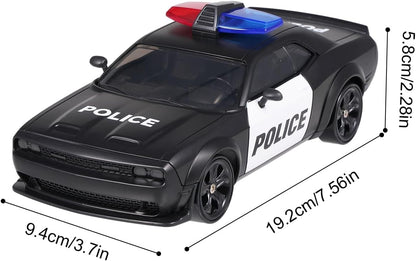 Rechargeable High Speed RC Drift Police Car with Lights