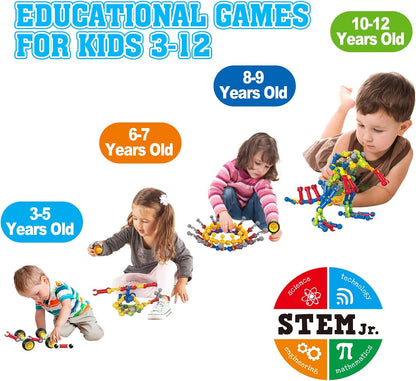 Kids STEM Building Blocks Educational Toys - 89 Pcs Block
