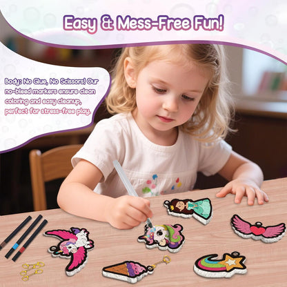 3D Puffy Craft  Kit - Magic Puffys Texture Painting Kit For Kids