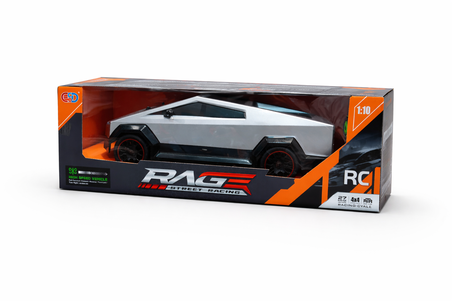 Big Size Premium High-Speed 4×4 RC Drift Car – 1:10 Scale, Rechargeable