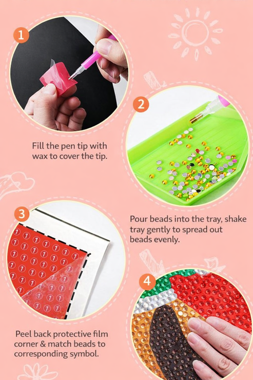 DIY Diamond Painting Kit — Arts & Crafts Unlimted Fun