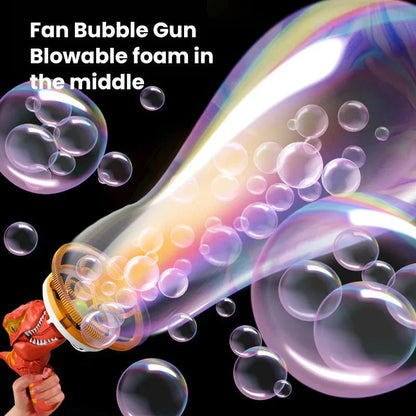 Rechargeable Bubble Blaster Machine Toy ( AAA Batteries with Charger Included )