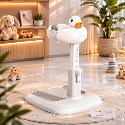 Luxury Duck Baby Bath Support Stand for Newborns & Toddlers – Adjustable Infant Shower Helper & Safe Bathing Support Seat
