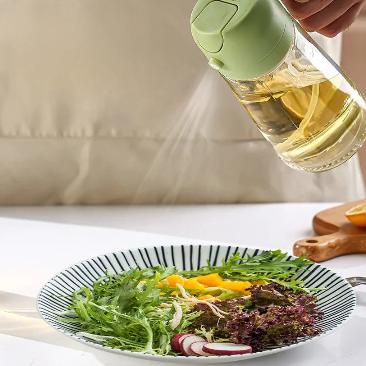 2 in 1 Glass Oil Sprayer & Dispenser