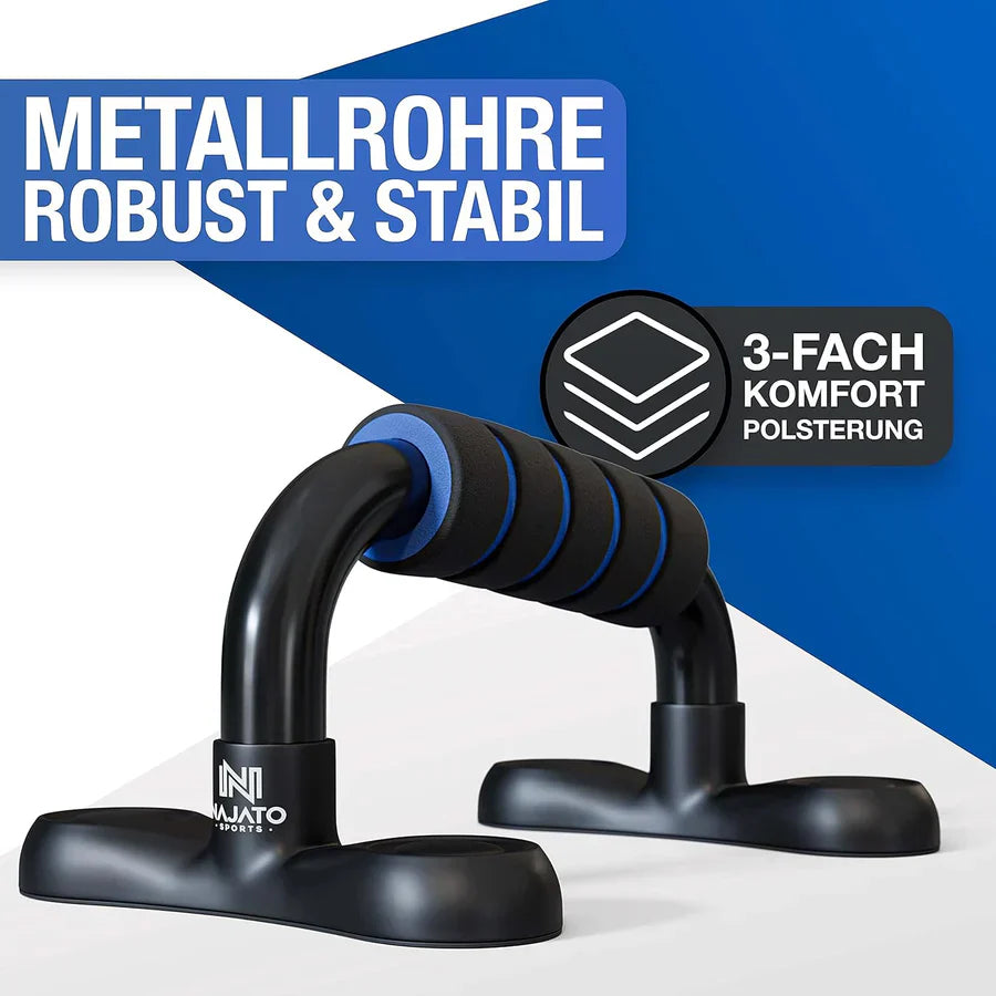 H-Shaped Non-Slip  Push-Up Stands - Home Exercise Equipment