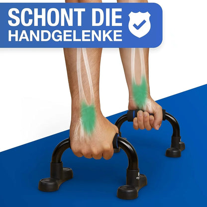 H-Shaped Non-Slip  Push-Up Stands - Home Exercise Equipment