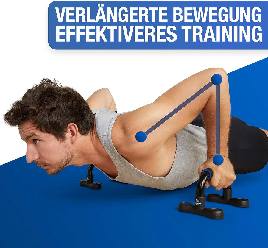 H-Shaped Non-Slip  Push-Up Stands - Home Exercise Equipment