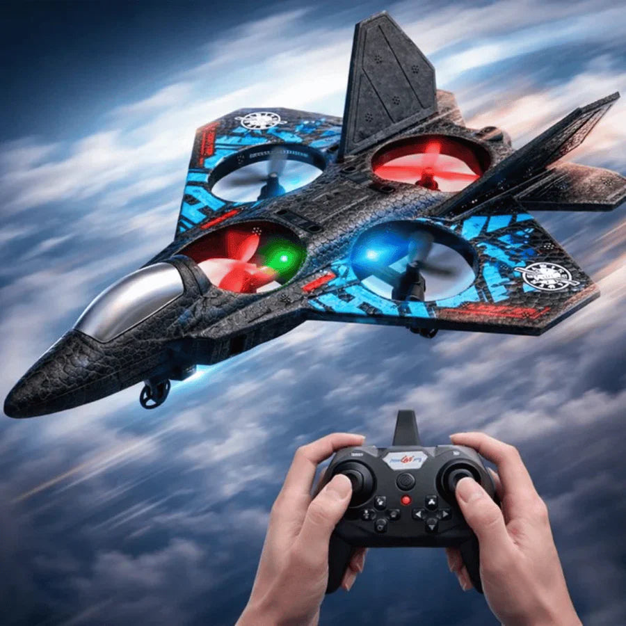 Premium Quality Rechargeable RC Fighter Combat Aircraft With 360 Flip