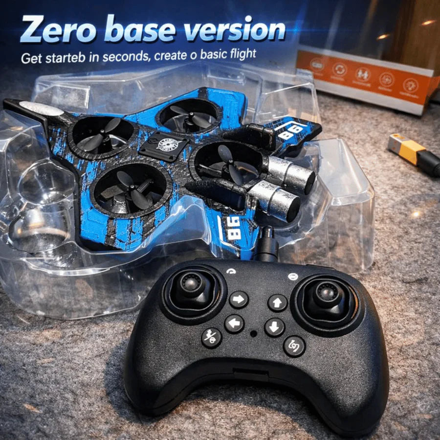 Premium Quality Rechargeable RC Fighter Combat Aircraft With 360 Flip