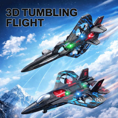 Premium Quality Rechargeable RC Fighter Combat Aircraft With 360 Flip