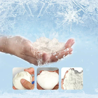 Magic Snow Sand Kit for Kids – Frozen Winter Playset with Shape Moulds & Creative Tools