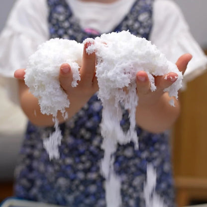 Magic Snow Sand Kit for Kids – Frozen Winter Playset with Shape Moulds & Creative Tools