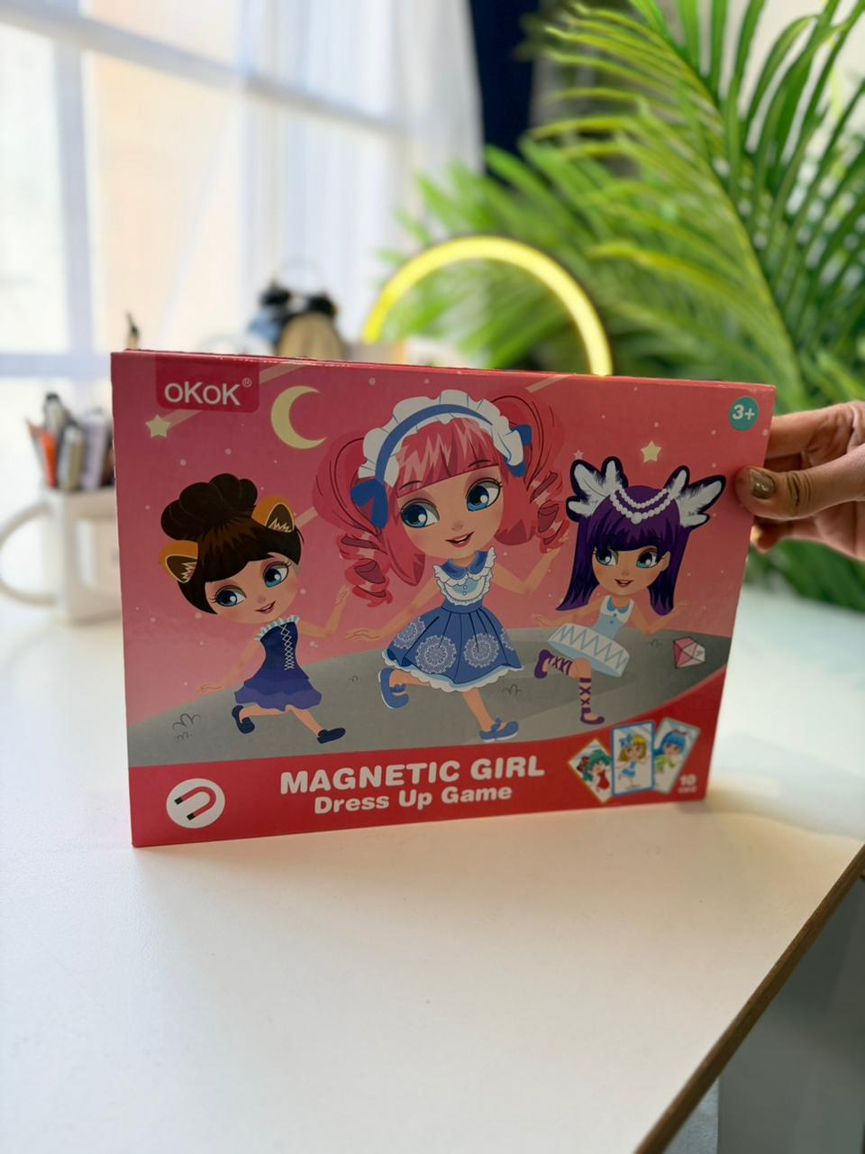Magnetic 3D Puzzle Board with Marker For Kids Learning, Creativity & Cognition Development