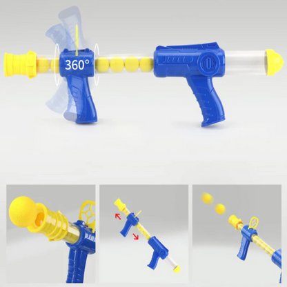 Hungry Duck Target Shooting Game for Kids | Interactive Foam Ball Blaster Toy with Electronic Score Counter
