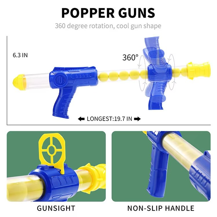 Hungry Duck Target Shooting Game for Kids | Interactive Foam Ball Blaster Toy with Electronic Score Counter