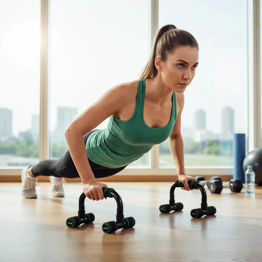 H-Shaped Non-Slip  Push-Up Stands - Home Exercise Equipment