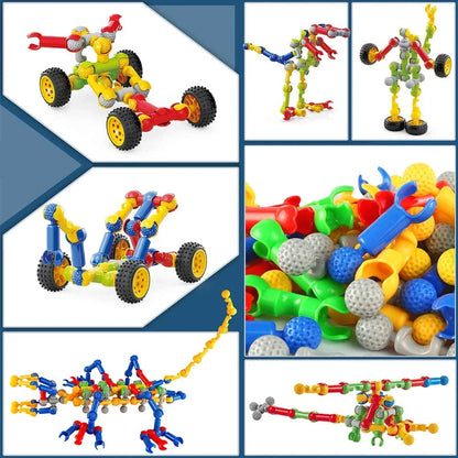 Kids STEM Building Blocks Educational Toys - 89 Pcs Block